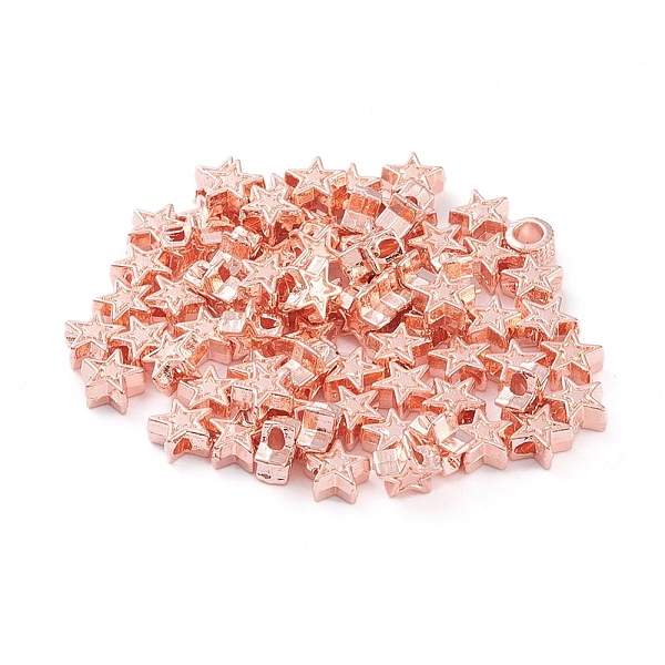 PandaHall Tibetan Style Alloy Beads, Cadmium Free & Nickel Free & Lead Free, Star, Rose Gold, 6x6x3mm, Hole: 1mm Alloy Star
PandaHall Tibetan Style Alloy Beads, Cadmium Free & Nickel Free & Lead Free, Star, Rose Gold, 6x6x3mm, Hole: 1mm Alloy Star