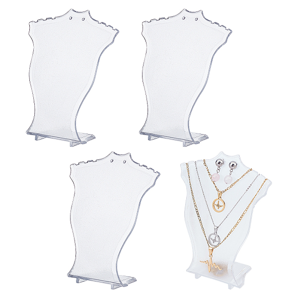 PandaHall arricraft 4 Pcs Jewelry Necklace Displays, Clear Bust Display Stand Plastic Jewelry Display Holder for Jewelry Display (Hight...
PandaHall arricraft 4 Pcs Jewelry Necklace Displays, Clear Bust Display Stand Plastic Jewelry Display Holder for Jewelry Display (Hight...