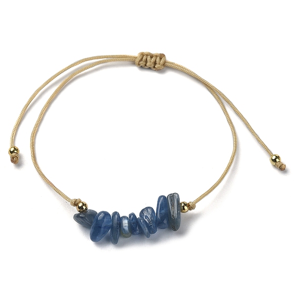 PandaHall Natural Kyanite Chips Braided Bead Bracelets, Nylon Cords Adjustable Bracelet, Inner Diameter: 3-1/4 inch(8.1cm) Kyanite Chip
PandaHall Natural Kyanite Chips Braided Bead Bracelets, Nylon Cords Adjustable Bracelet, Inner Diameter: 3-1/4 inch(8.1cm) Kyanite Chip