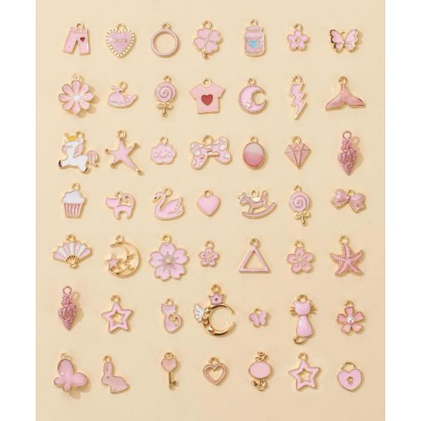 PandaHall Alloy Enamel Pendants, Light Gold, Mixed Shapes, Light Gold, 50pcs/set Alloy+Enamel Mixed Shapes Blue
PandaHall Alloy Enamel Pendants, Light Gold, Mixed Shapes, Light Gold, 50pcs/set Alloy+Enamel Mixed Shapes Blue