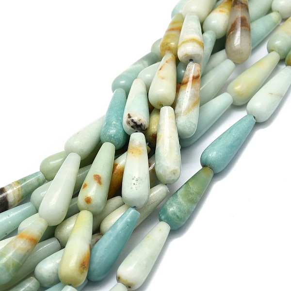 PandaHall Natural Flower Amazonite Beads Strands, Waterdrop, 30x10mm, Hole: 1.4mm, about 13pcs/strand, 15.75''(40cm) Flower Amazonite...
PandaHall Natural Flower Amazonite Beads Strands, Waterdrop, 30x10mm, Hole: 1.4mm, about 13pcs/strand, 15.75''(40cm) Flower Amazonite...