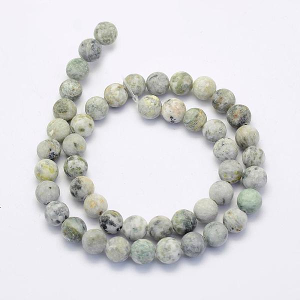 PandaHall Natural Crazy Agate Beads Strands, Round, Dyed & Heated, Frosted, Cornsilk, 8~8.5mm, Hole: 1mm, about 47pcs/strand, 14.9 inch..., Gold
PandaHall Natural Crazy Agate Beads Strands, Round, Dyed & Heated, Frosted, Cornsilk, 8~8.5mm, Hole: 1mm, about 47pcs/strand, 14.9 inch..., Gold