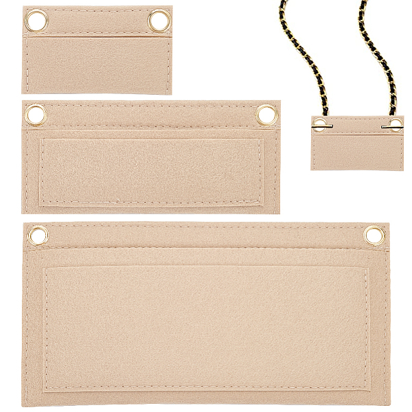 PandaHall WADORN 3 Sizes Felt Organizer Insert for Women Pochette, Mini Wallet Insert Organizer Clutch Envelope Bag Conversion Bag in Bag..., Orange
PandaHall WADORN 3 Sizes Felt Organizer Insert for Women Pochette, Mini Wallet Insert Organizer Clutch Envelope Bag Conversion Bag in Bag..., Orange