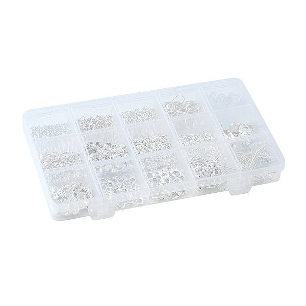 PandaHall DIY Jewelry Making Finding Kit, Including Brass Bead Tips & Crimp Beads, Iron Chain Extender & Jump Rings & Ribbon Crimp Ends &...
PandaHall DIY Jewelry Making Finding Kit, Including Brass Bead Tips & Crimp Beads, Iron Chain Extender & Jump Rings & Ribbon Crimp Ends &...