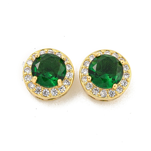 PandaHall Brass Pave Cubic Zirconia Multi-Strand Links, Flat Round, Real 18K Gold Plated, Green, 10.5x6.5mm, Hole: 1.6mm Brass+Cubic...
PandaHall Brass Pave Cubic Zirconia Multi-Strand Links, Flat Round, Real 18K Gold Plated, Green, 10.5x6.5mm, Hole: 1.6mm Brass+Cubic...