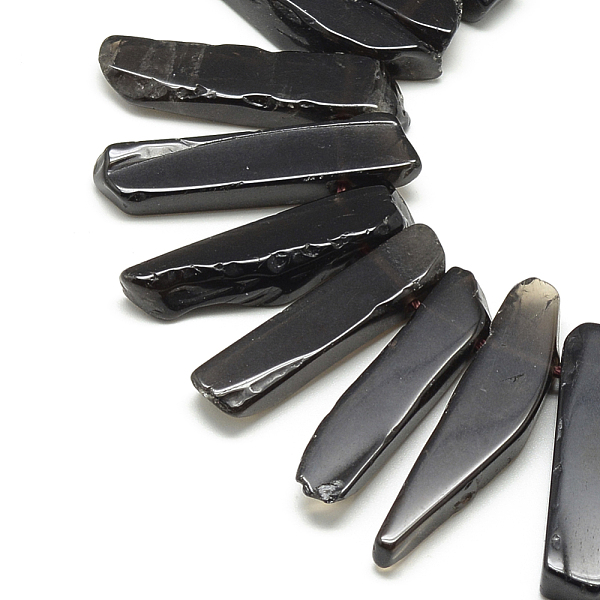 PandaHall Natural Smoky Quartz Beads Strands, Rectangle, 20~65x7~15x6~10mm, Hole: 2mm, about 30~40pcs/strand, 15.75 inch(40cm) Smoky Quartz...
PandaHall Natural Smoky Quartz Beads Strands, Rectangle, 20~65x7~15x6~10mm, Hole: 2mm, about 30~40pcs/strand, 15.75 inch(40cm) Smoky Quartz...