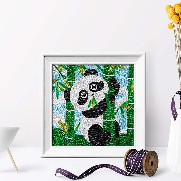 PandaHall DIY Square Animal Diamond Painting Kits, Including Frame, Resin Rhinestones, Diamond Sticky Pen, Tray Plate and Glue Clay, Panda...
PandaHall DIY Square Animal Diamond Painting Kits, Including Frame, Resin Rhinestones, Diamond Sticky Pen, Tray Plate and Glue Clay, Panda...