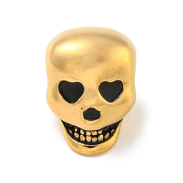 PandaHall 304 Stainless Steel European Beads, Large Hole Beads, Skull, Golden, 13x10x10.5mm, Hole: 4mm 304 Stainless Steel Skull
PandaHall 304 Stainless Steel European Beads, Large Hole Beads, Skull, Golden, 13x10x10.5mm, Hole: 4mm 304 Stainless Steel Skull