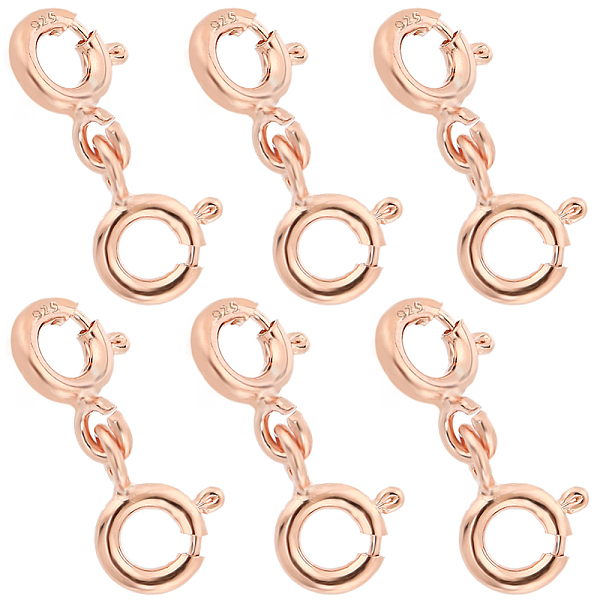PandaHall SUNNYCLUE 1 Box 6Pcs Necklace Lobster Clasps 925 Sterling Silver Double Opening Lobster Claw Clasps Rose Gold Lobster Clasp...
PandaHall SUNNYCLUE 1 Box 6Pcs Necklace Lobster Clasps 925 Sterling Silver Double Opening Lobster Claw Clasps Rose Gold Lobster Clasp...