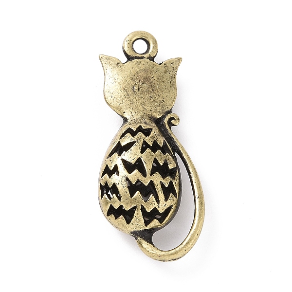 PandaHall Alloy Pendants, Hollow, Cat, Antique Bronze, 36x15.5x8mm, Hole: 2mm Alloy Cat Shape
PandaHall Alloy Pendants, Hollow, Cat, Antique Bronze, 36x15.5x8mm, Hole: 2mm Alloy Cat Shape