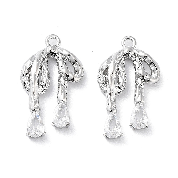 PandaHall Glass Pendants, with Brass Findings, Bowknot Charm, Real Platinum Plated, 20x11.5x3mm, Hole: 1.2mm Brass+Glass Bowknot Clear
PandaHall Glass Pendants, with Brass Findings, Bowknot Charm, Real Platinum Plated, 20x11.5x3mm, Hole: 1.2mm Brass+Glass Bowknot Clear