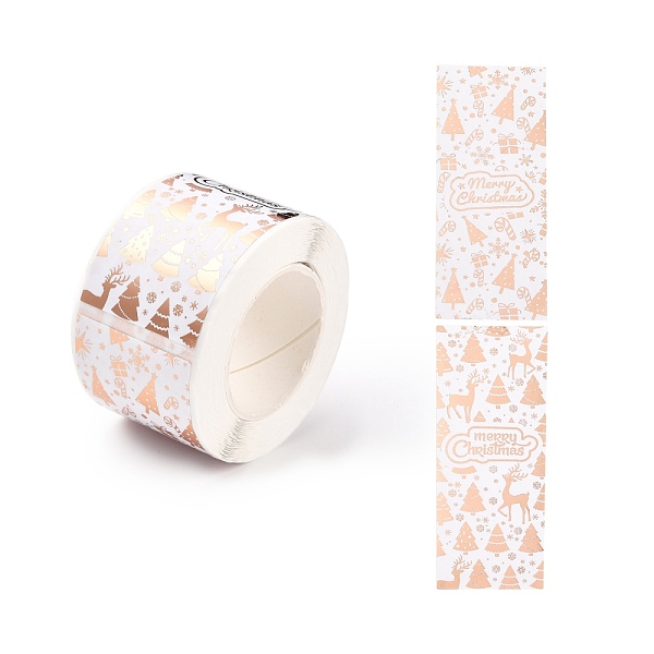 PandaHall Christmas Themed Rectangle Roll Stickers, Self-Adhesive Paper Gift Tag Stickers, for Party, Decorative Presents, Rose Gold...
PandaHall Christmas Themed Rectangle Roll Stickers, Self-Adhesive Paper Gift Tag Stickers, for Party, Decorative Presents, Rose Gold...