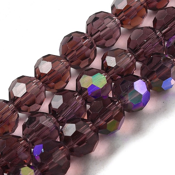 PandaHall Electroplate Transparent Glass Beads Strands, Faceted, Round, Rainbow Plated, Old Rose, 8mm, Hole: 1mm, about 66~69pcs/strand...
PandaHall Electroplate Transparent Glass Beads Strands, Faceted, Round, Rainbow Plated, Old Rose, 8mm, Hole: 1mm, about 66~69pcs/strand...