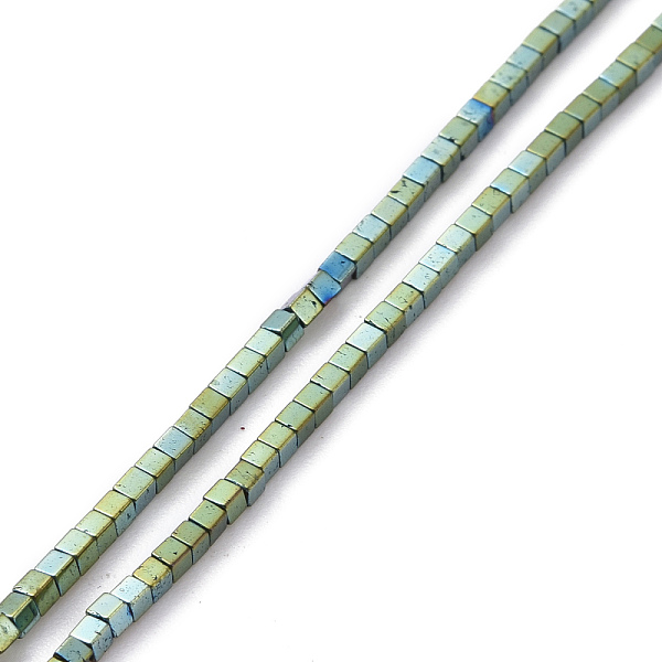PandaHall Electroplated Non-magnetic Synthetic Hematite Beads Strands, Cube, Green Plated, 1.5x1.5x1.5mm, Hole: 0.5mm, about...
PandaHall Electroplated Non-magnetic Synthetic Hematite Beads Strands, Cube, Green Plated, 1.5x1.5x1.5mm, Hole: 0.5mm, about...