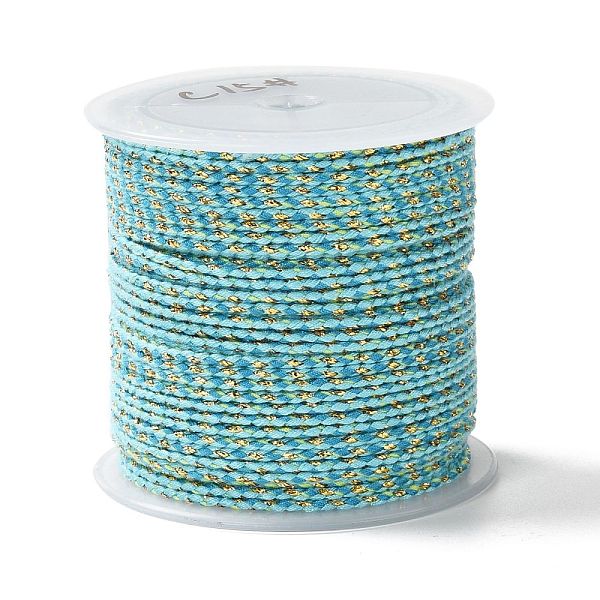 PandaHall 4-Ply Polycotton Cord, Handmade Macrame Cotton Rope, with Gold Wire, for String Wall Hangings Plant Hanger, DIY Craft String...
PandaHall 4-Ply Polycotton Cord, Handmade Macrame Cotton Rope, with Gold Wire, for String Wall Hangings Plant Hanger, DIY Craft String...