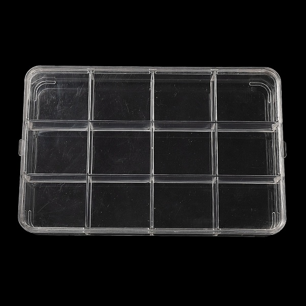 PandaHall 12 Grids Transparent Plastic Bead Storage Boxes with Lid, Rectangle, Clear, 22.6x14.2x3.35cm Plastic Rectangle Clear
PandaHall 12 Grids Transparent Plastic Bead Storage Boxes with Lid, Rectangle, Clear, 22.6x14.2x3.35cm Plastic Rectangle Clear