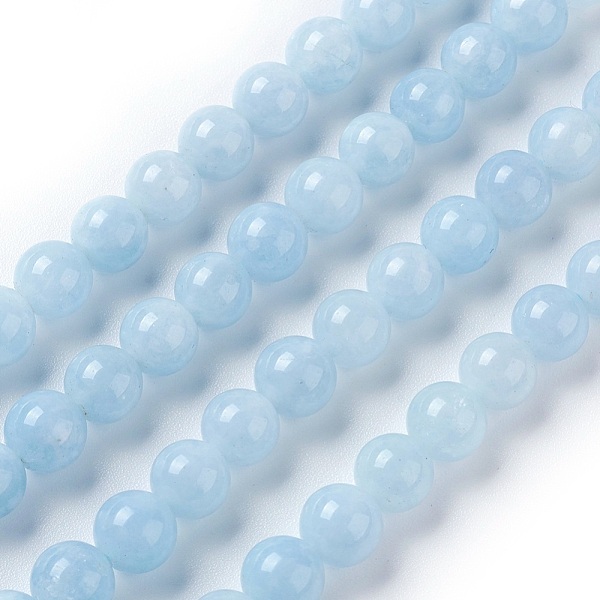 PandaHall Dyed Natural White Jade Beads Strands, Imitate Aquamarine, Round, Light Blue , 6.5mm, Hole: 1.2mm, about 60pcs/strand, 14.96 inch...
PandaHall Dyed Natural White Jade Beads Strands, Imitate Aquamarine, Round, Light Blue , 6.5mm, Hole: 1.2mm, about 60pcs/strand, 14.96 inch...