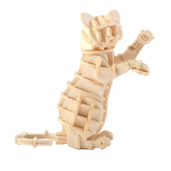 PandaHall Cat DIY Wooden Assembly Animal Toys Kits for Boys and Girls, 3D Puzzle Model for Kids, Children Intelligence Toys, PapayaWhip..., Orange
PandaHall Cat DIY Wooden Assembly Animal Toys Kits for Boys and Girls, 3D Puzzle Model for Kids, Children Intelligence Toys, PapayaWhip..., Orange