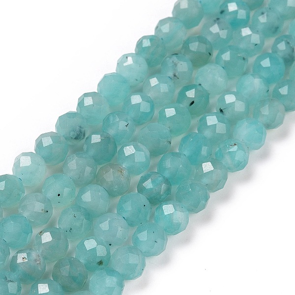 PandaHall Natural Amazonite Beads Strands, Faceted, Round, 6mm, Hole: 0.9mm, about 68pcs/strand, 15.35 inch(39cm) Amazonite Round
PandaHall Natural Amazonite Beads Strands, Faceted, Round, 6mm, Hole: 0.9mm, about 68pcs/strand, 15.35 inch(39cm) Amazonite Round