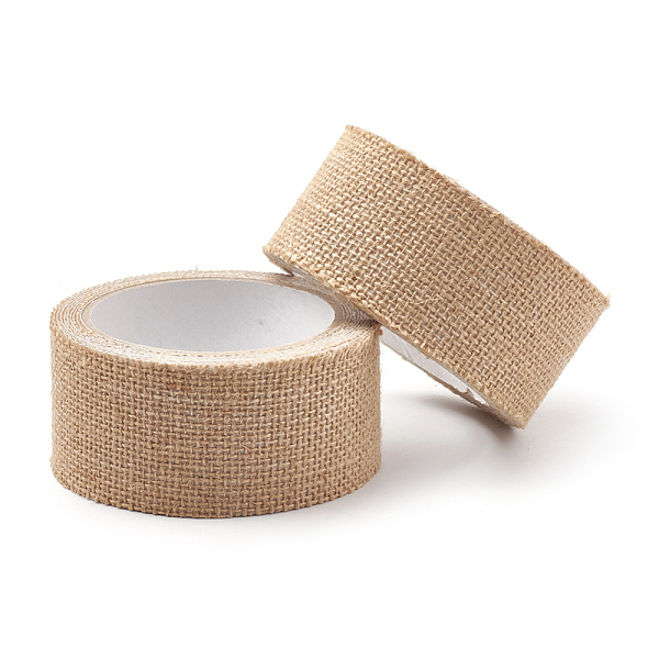 PandaHall Self Adhesive Burlap Ribbon, Hessian Ribbon, Jute Ribbon, BurlyWood, 1-7/8 inch(48mm), about 2m/roll, 5rolls/group Jute None..., Orange
PandaHall Self Adhesive Burlap Ribbon, Hessian Ribbon, Jute Ribbon, BurlyWood, 1-7/8 inch(48mm), about 2m/roll, 5rolls/group Jute None..., Orange