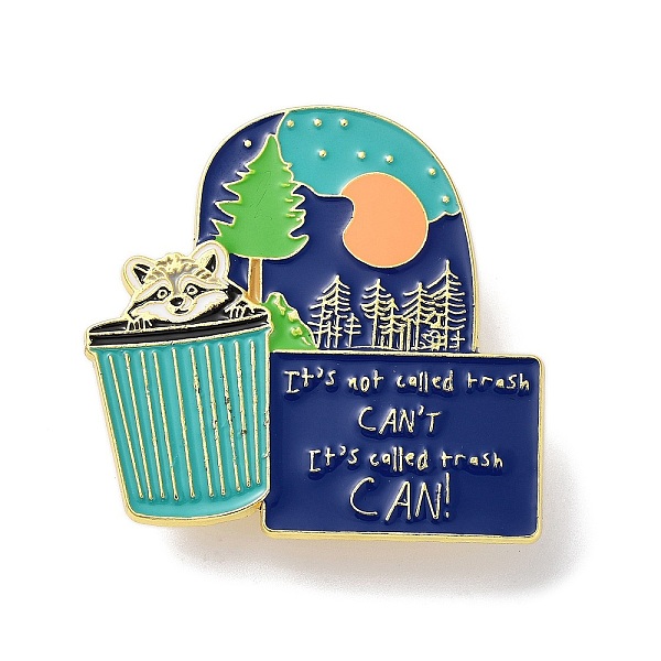 PandaHall Golden Cartoon Animal Alloy Brooches, Enamel Pins, for Backpack Cloth, Raccoon, 40x41x1.5mm Alloy+Enamel Raccoon
PandaHall Golden Cartoon Animal Alloy Brooches, Enamel Pins, for Backpack Cloth, Raccoon, 40x41x1.5mm Alloy+Enamel Raccoon
