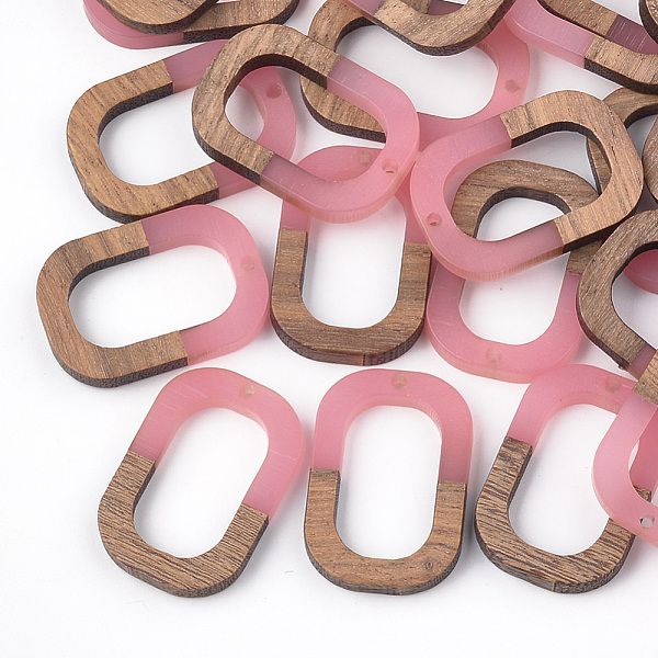 PandaHall Resin & Walnut Wood Pendants, Oval, Hot Pink, 28x19.5x4mm, Hole: 1.5mm Resin+Wood Oval Pink
PandaHall Resin & Walnut Wood Pendants, Oval, Hot Pink, 28x19.5x4mm, Hole: 1.5mm Resin+Wood Oval Pink