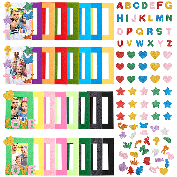 PandaHall CHGCRAFT 32Pcs Rectangle Wool Felt Frame Newborn Growth Milestone Blanket Photo Props Photo Frame, with 4 Bag Letter & Heart &..., Multicolor
PandaHall CHGCRAFT 32Pcs Rectangle Wool Felt Frame Newborn Growth Milestone Blanket Photo Props Photo Frame, with 4 Bag Letter & Heart &..., Multicolor