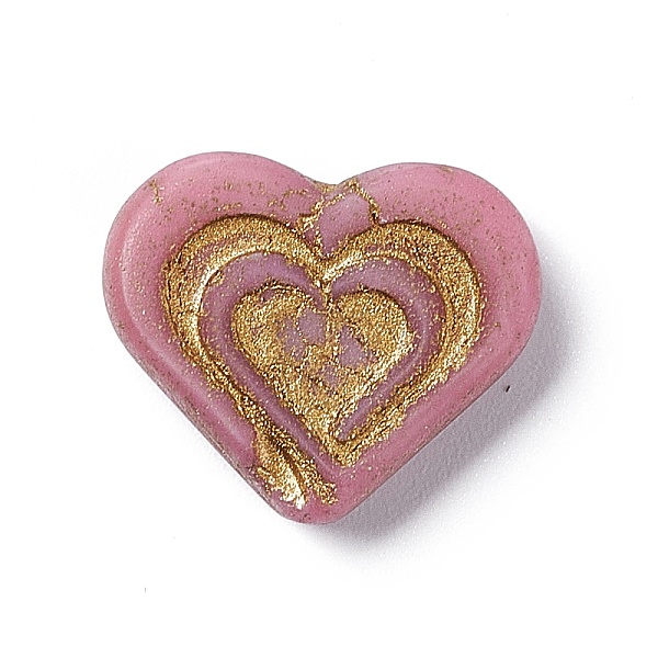 PandaHall Czech Glass Beads, Heart, Pale Violet Red, 13.5x16.5x4.5mm, Hole: 1mm Czech Glass Heart
PandaHall Czech Glass Beads, Heart, Pale Violet Red, 13.5x16.5x4.5mm, Hole: 1mm Czech Glass Heart