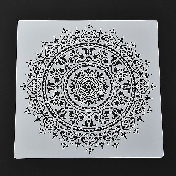 PandaHall PET Drawing Stencil, Reusable Stencils for Paper Wall Fabric Floor Furniture Canvas Wood, Mandala Flower Pattern, White...
PandaHall PET Drawing Stencil, Reusable Stencils for Paper Wall Fabric Floor Furniture Canvas Wood, Mandala Flower Pattern, White...
