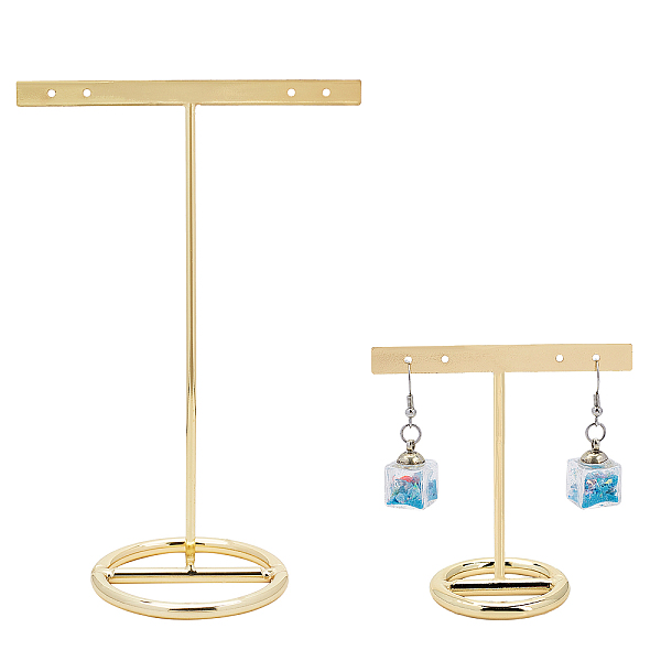 PandaHall Iron Earring Display Stands, Light Gold, small: 40x75x72mm, hole: 1.6mm, big: 60x98x151mm, hole: 1.6mm Iron
PandaHall Iron Earring Display Stands, Light Gold, small: 40x75x72mm, hole: 1.6mm, big: 60x98x151mm, hole: 1.6mm Iron