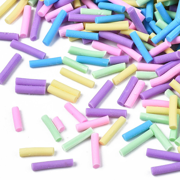 PandaHall Handmade Polymer Clay Cabochons, Fashion Nail Art Decoration Accessories, Tube, Mixed Color, 2~12x1.5mm Polymer Clay Tube..., Multicolor
PandaHall Handmade Polymer Clay Cabochons, Fashion Nail Art Decoration Accessories, Tube, Mixed Color, 2~12x1.5mm Polymer Clay Tube..., Multicolor