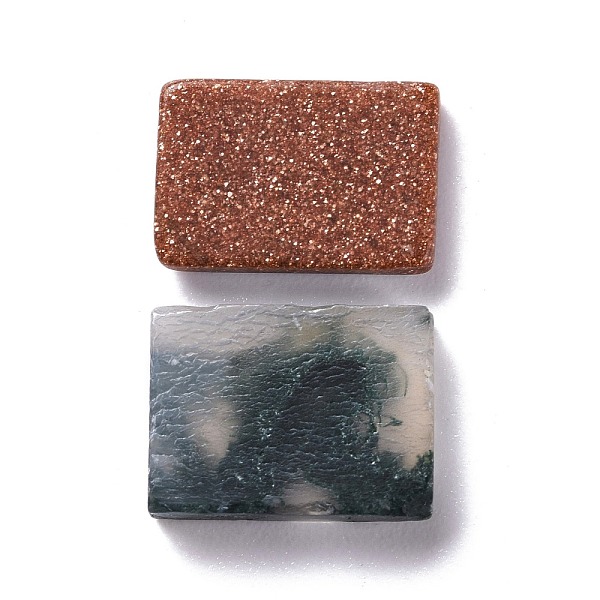 PandaHall Natural & Synthetic Gemstone Beads, No Hole/Undrilled, for Wire Wrapped Pendant Making, Rectangle, 14~16x10~11x2~4mm Mixed Stone...
PandaHall Natural & Synthetic Gemstone Beads, No Hole/Undrilled, for Wire Wrapped Pendant Making, Rectangle, 14~16x10~11x2~4mm Mixed Stone...