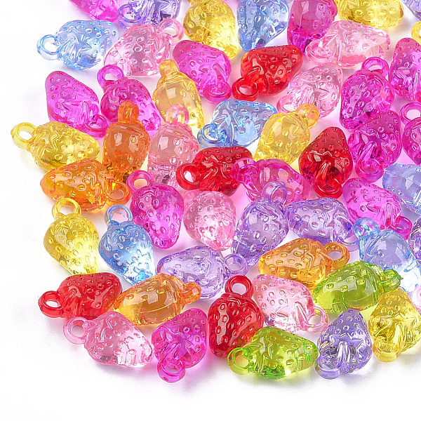 PandaHall Transparent Acrylic Pendants, Strawberry, Mixed Color, 21.5x13x10.5mm, Hole: 3mm, about 417pcs/500g Acrylic Fruit Multicolor
PandaHall Transparent Acrylic Pendants, Strawberry, Mixed Color, 21.5x13x10.5mm, Hole: 3mm, about 417pcs/500g Acrylic Fruit Multicolor