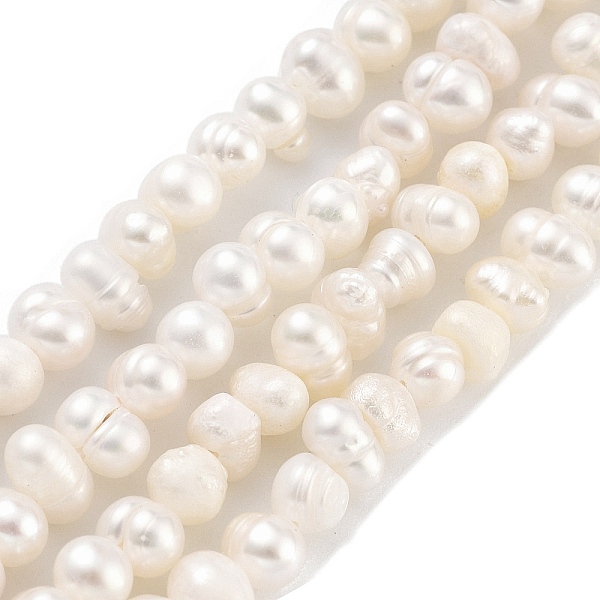PandaHall Natural Cultured Freshwater Pearl Beads Strands, Potato, Old Lace, 3.8~4.2mm, Hole: 0.6mm, about 43pcs/strand, 6.50 inch(16.5cm)...
PandaHall Natural Cultured Freshwater Pearl Beads Strands, Potato, Old Lace, 3.8~4.2mm, Hole: 0.6mm, about 43pcs/strand, 6.50 inch(16.5cm)...