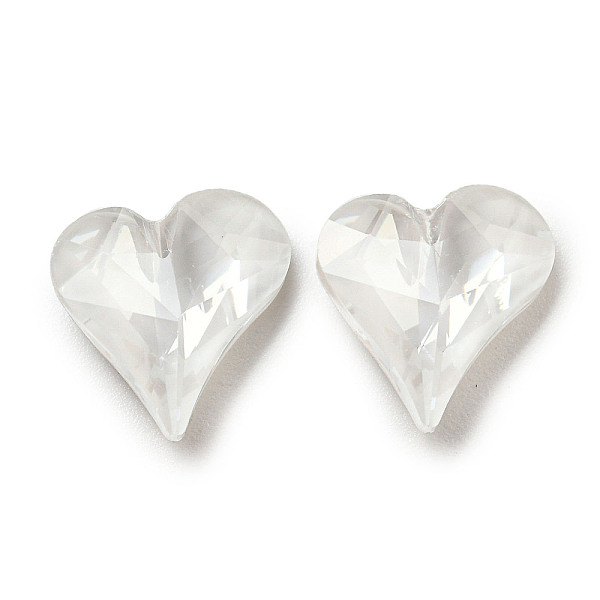 PandaHall Glass Rhinestone Cabochons, Point Back & Back Plated, Faceted, Heart, Crystal, 12x12x5mm Glass Rhinestone Heart Clear
PandaHall Glass Rhinestone Cabochons, Point Back & Back Plated, Faceted, Heart, Crystal, 12x12x5mm Glass Rhinestone Heart Clear