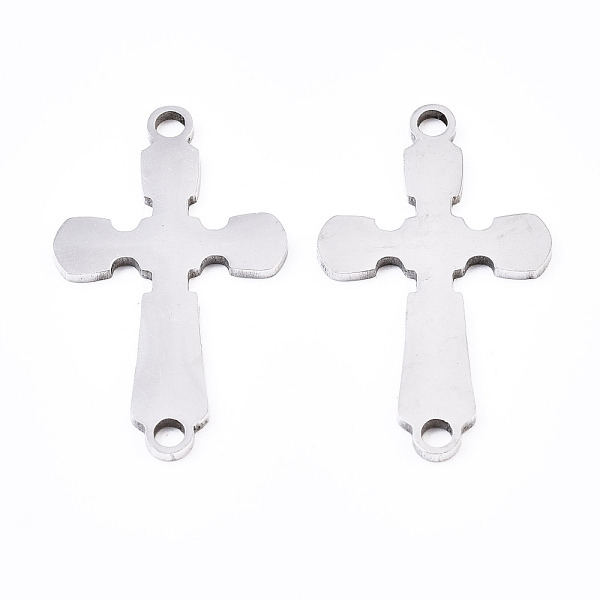 PandaHall 201 Stainless Steel Link Connectors, Laser Cut, Cross, Stainless Steel Color, 25.5x14.5x1mm, Hole: 1.8mm 201 Stainless Steel Cross
PandaHall 201 Stainless Steel Link Connectors, Laser Cut, Cross, Stainless Steel Color, 25.5x14.5x1mm, Hole: 1.8mm 201 Stainless Steel Cross