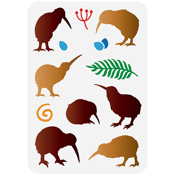 PandaHall Plastic Drawing Painting Stencils Templates, for Painting on Scrapbook Fabric Tiles Floor Furniture Wood, Rectangle, Bird Pattern...
PandaHall Plastic Drawing Painting Stencils Templates, for Painting on Scrapbook Fabric Tiles Floor Furniture Wood, Rectangle, Bird Pattern...
