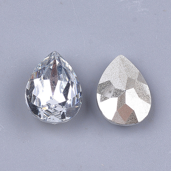 PandaHall Pointed Back Resin Rhinestone Cabochons, Back Plated, Faceted, teardrop, Crystal, 17.5~18x~12.5~13x6.5~7mm, about 110pcs/bag Resin..., Clear
PandaHall Pointed Back Resin Rhinestone Cabochons, Back Plated, Faceted, teardrop, Crystal, 17.5~18x~12.5~13x6.5~7mm, about 110pcs/bag Resin..., Clear
