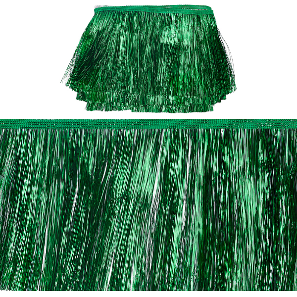 PandaHall Polyester Fringe Trimmings, Tassel Trims, Ornament Accessories, Dark Green, 150x1mm, 10m/card Polyester
PandaHall Polyester Fringe Trimmings, Tassel Trims, Ornament Accessories, Dark Green, 150x1mm, 10m/card Polyester