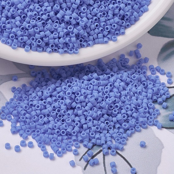 PandaHall MIYUKI Delica Beads, Cylinder, Japanese Seed Beads, 11/0, (DB0760) Matte Opaque Periwinkle, 1.3x1.6mm, Hole: 0.8mm, about..., Blue
PandaHall MIYUKI Delica Beads, Cylinder, Japanese Seed Beads, 11/0, (DB0760) Matte Opaque Periwinkle, 1.3x1.6mm, Hole: 0.8mm, about..., Blue
