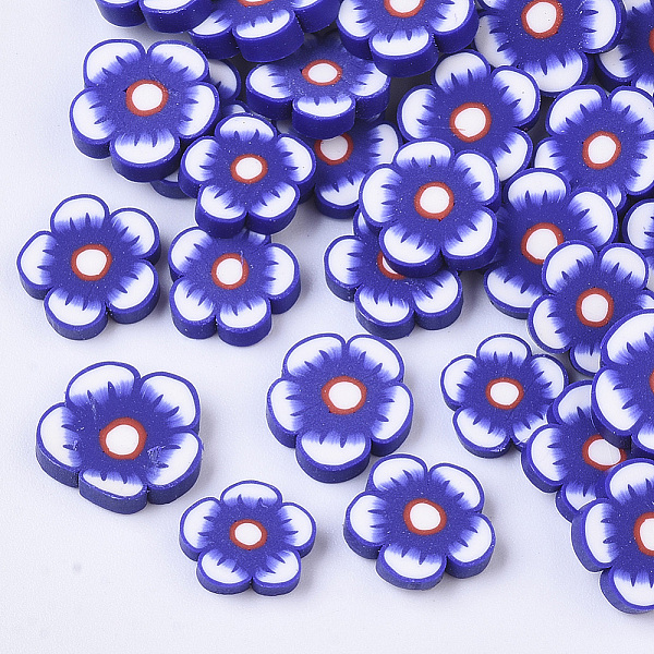 PandaHall Handmade Polymer Clay Cabochons, Flower, Indigo, 8.5~11x1.5~2mm, about 3275pcs/655g Polymer Clay Flower Purple
PandaHall Handmade Polymer Clay Cabochons, Flower, Indigo, 8.5~11x1.5~2mm, about 3275pcs/655g Polymer Clay Flower Purple