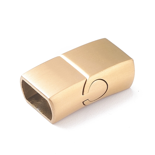 PandaHall Vacuum Plating 304 Stainless Steel Magnetic Clasps with Glue-in Ends, Rectangle, Golden, 23.5x13.5mm, Hole: 6.5x11.5mm 304...
PandaHall Vacuum Plating 304 Stainless Steel Magnetic Clasps with Glue-in Ends, Rectangle, Golden, 23.5x13.5mm, Hole: 6.5x11.5mm 304...