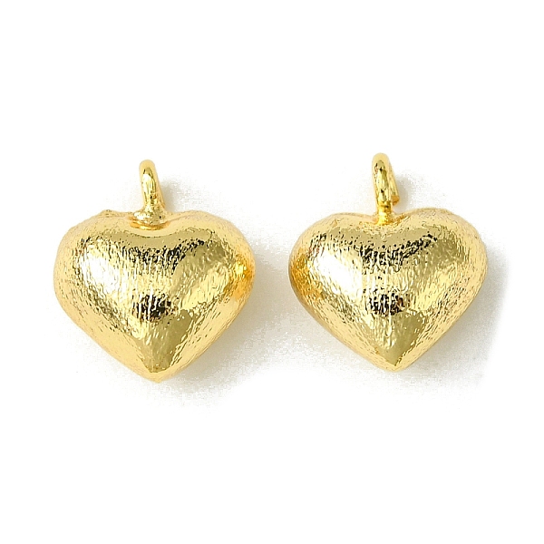 PandaHall Brass Charms, Heart, Real 18K Gold Plated, 12x10x6mm, Hole: 2mm Brass Heart
PandaHall Brass Charms, Heart, Real 18K Gold Plated, 12x10x6mm, Hole: 2mm Brass Heart