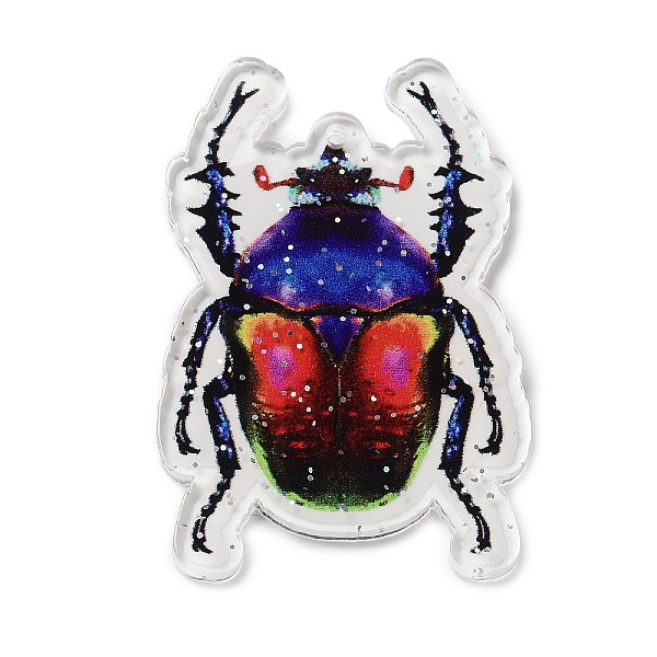 PandaHall Acrylic Pendants, Beetle, Dark Blue, 46.5x31.5x2.5mm, Hole: 1mm Acrylic Ladybug
PandaHall Acrylic Pendants, Beetle, Dark Blue, 46.5x31.5x2.5mm, Hole: 1mm Acrylic Ladybug