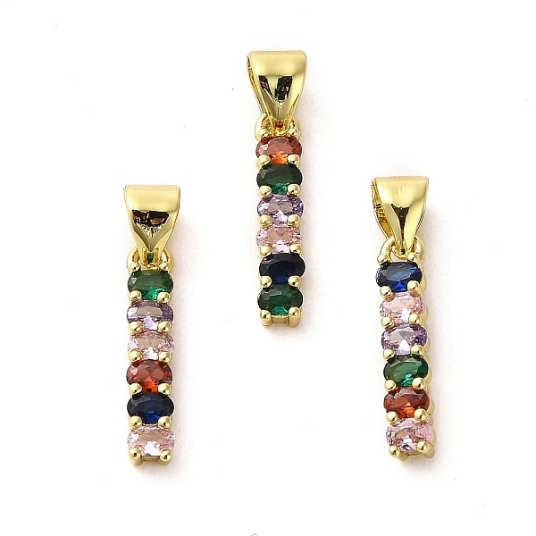 PandaHall Rack Plating Real 18K Gold Plated Brass Pendants, with Cubic Zirconia, Long-Lasting Plated, Lead Free & Cadmium Free, Rectangle...
PandaHall Rack Plating Real 18K Gold Plated Brass Pendants, with Cubic Zirconia, Long-Lasting Plated, Lead Free & Cadmium Free, Rectangle...