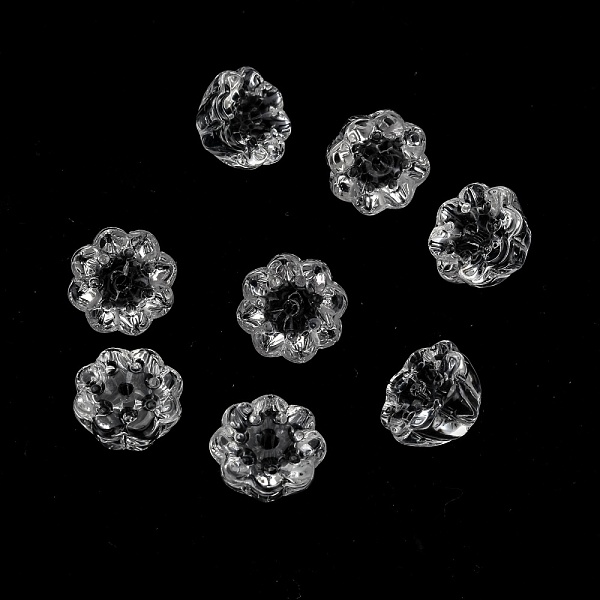 PandaHall Transparent Glass Beads, Lotus Pod, Clear, 10.5x6.5mm, Hole: 1.4mm Glass Flower Clear
PandaHall Transparent Glass Beads, Lotus Pod, Clear, 10.5x6.5mm, Hole: 1.4mm Glass Flower Clear