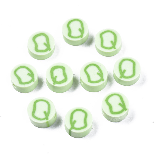 PandaHall Handmade Polymer Clay Beads, Flat Round with Alphabet, Aquamarine, Letter.Q, 9x3.5~5mm, Hole: 1.6mm Polymer Clay Letter Q Green
PandaHall Handmade Polymer Clay Beads, Flat Round with Alphabet, Aquamarine, Letter.Q, 9x3.5~5mm, Hole: 1.6mm Polymer Clay Letter Q Green