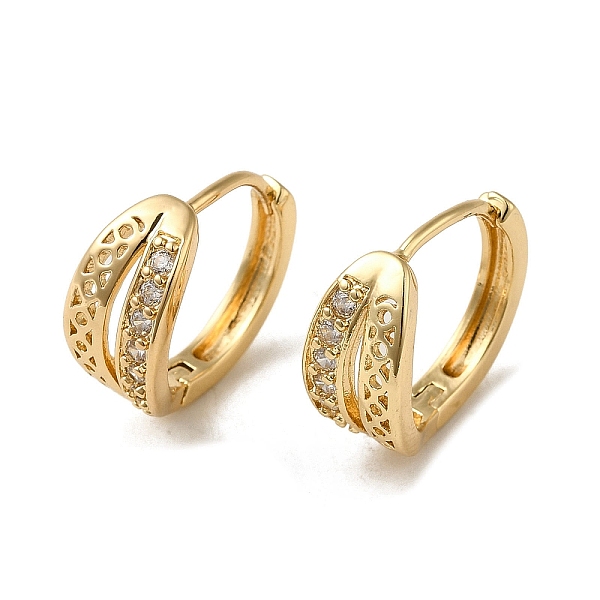 PandaHall Brass Micro Pave Cubic Zirconia Hoop Earring, Light Gold, 16.5x8mm Brass Clear
PandaHall Brass Micro Pave Cubic Zirconia Hoop Earring, Light Gold, 16.5x8mm Brass Clear