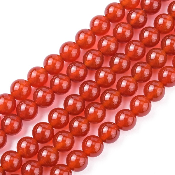 PandaHall Natural Carnelian Beads Strands, Grade A, Dyed, Round, Red, 8mm, Hole: 1mm Carnelian Round
PandaHall Natural Carnelian Beads Strands, Grade A, Dyed, Round, Red, 8mm, Hole: 1mm Carnelian Round