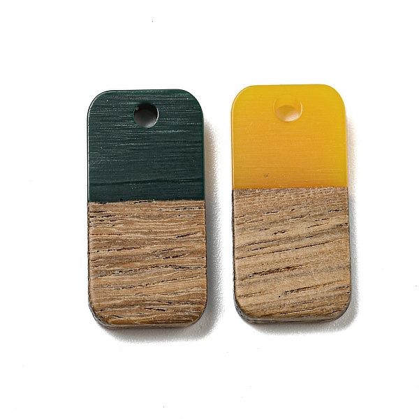 PandaHall Resin & Walnut Wood Pendants, Geometric Charms, Rectangle, 20.5x10x3mm, Hole: 2mm Resin+Wood Rectangle
PandaHall Resin & Walnut Wood Pendants, Geometric Charms, Rectangle, 20.5x10x3mm, Hole: 2mm Resin+Wood Rectangle